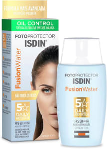 Protetor Solar Facial FPS 60 Isdin Fusion Water 5 Stars 50ml