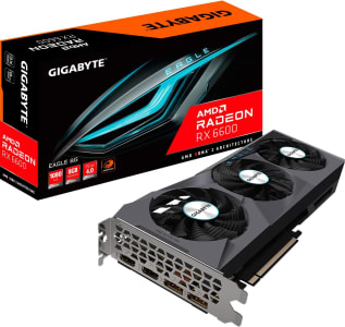  PLACA DE VIDEO GIGABYTE RX 6600 EAGLE 8GB GDDR6 128BITS GV-R66EAGLE-8GD 