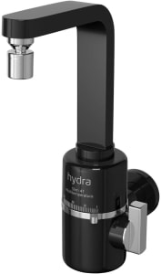 Hydra TPSL.4.552PT, Torneira Multitemperatura Slim 4T, Parede 5500W, 220V, Preto