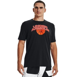 Camiseta Under Armour Basketball Branded - Preto