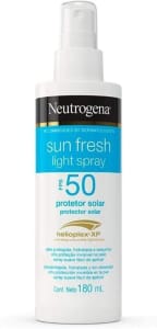 Neutrogena Sun Fresh Light Spray Fps 50 180ml