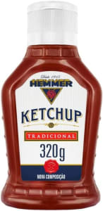 2 Unidades — Hemmer Ketchup Tradicional Bisnaga 320G