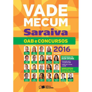 Livro - Vade Mecum Oab E Concursos 2016