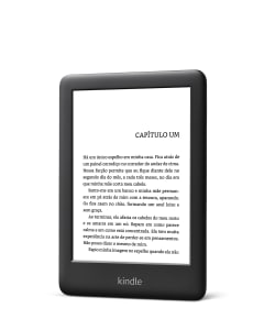 KINDLE 10ª GERAÇÃO AMAZON TELA 6” 4GB WI-FI - LUZ EMBUTIDA PRETO