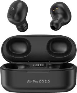 Fone de Ouvido Bluetooth Sem Fio TWS Air Pro GO 2.0 i2GO com Estojo de Carregamento