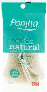 Ponjita, Esponja de Banho com Fibra Natural - 1 Unidade