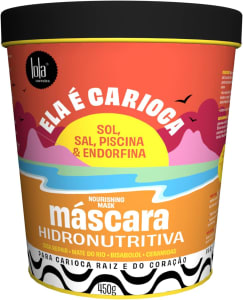 Máscara Hidronutritiva Lola Cosmetics Ela é Carioca Sol Sal Piscina & Endorfina - 450g