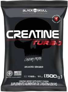 Black Skull Refil Creatina Turbo 500G