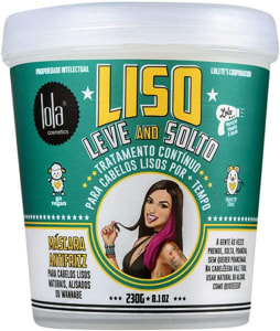 Lola Cosmetics Liso, Leve And Solto - Máscara 230g Blz