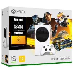 Console Xbox Series S 512GB SSD - Pacote Fortnite, Rocket League e Fall Guys