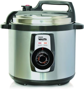 Panela de Pressão Elétrica 5L Walita Daily Philips RI3103/75, 900W, 220V (Aço Inox)