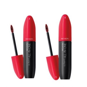 Leve 2 pelo Preço de 1: Máscara de Cílios Revlon Ultimate All-In-One Black: Volume, Alongamento, Definição, Curvatura e Cor Intensa