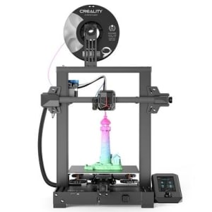 Impressora 3D Creality Ender-3 V2 Neo Velocidade Máxima 120 mm/s Nivelamento Automático CR Touch Estrutura em Bowde