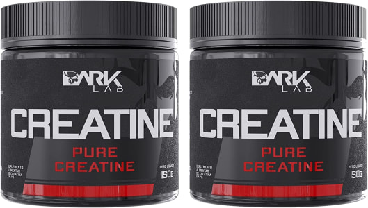 Creatina 100% Pura Monoidratada 150g Dark Lab 2 Potes