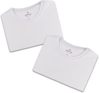 Kit 2 Camisetas Básica Masculina Manga Curta Comfort Super Cotton