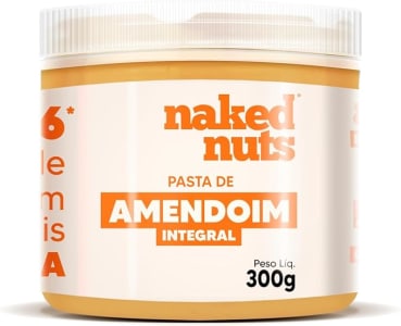 Pasta de Amendoim Integral (300g) - Naked Nuts