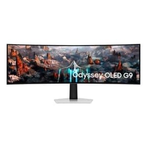 Monitor Gamer Curvo Samsung Odyssey 49" OLED Super Ultrawide 240Hz 0.03ms DisplayPort HDMI Freesync Premium - LS49CG930SLMZD