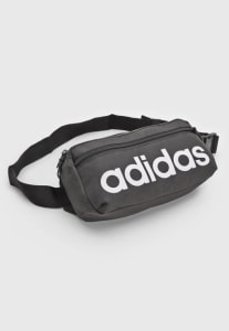 Pochete Adidas Performance Logo Linear Cinza