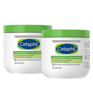 Cetaphil Kit com Dois Cremes Hidratantes Pele Extremamente Seca e Sensível - Hidratante para o Corpo Dermocosmético - Magazine Ofertaesperta