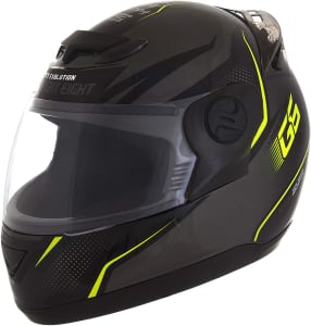 Capacete Evolution G6 Factory Edition 60 Preto/Amarelo Neon - Pro Tork