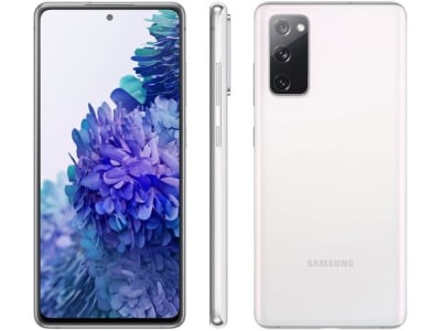 Smartphone Samsung Galaxy S20 FE 5G 128GB Branco Octa-Core 6GB RAM 6,5” Câm. Tripla + Selfie 32MP - Magazine Ofertaesperta