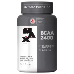 Bcaa 2400mg 60 Capsulas Max Titanium