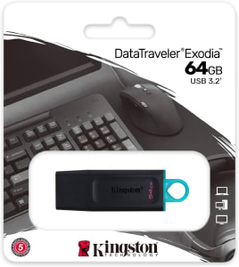 Confira ➤ Pen Drive DataTraveler Exodia 64GB Kingston com Conexão USB 3.2 – DTX/64GB ❤️ Preço em Promoção ou Cupom Promocional de Desconto da Oferta Pode Expirar No Site Oficial ⭐ Comprar Barato é Aqui!