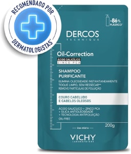 Vichy Dercos Refil Shampoo Oil Correction 200G