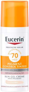 Eucerin, Protetor Solar Facial Pigment Control Tinted com Cor FPS70 50g