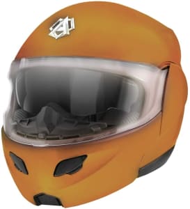  Capacete Attack Elite Tam. 60 Time Orange 