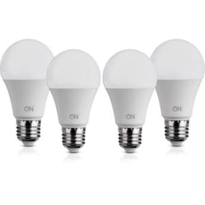 Kit Lâmpadas de LED 7W ON Eletrônicos Bulbo A60 4 unidades