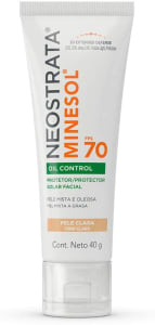 Protetor Solar Facial Neostrata Minesol Oil Control Fps 70 Pele Clara - 40g