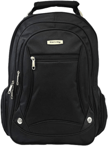 Mochila para Notebook Executiva em Poliéster Convoy Vênus Preta - Yins