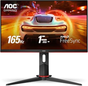 Monitor Gamer AOC Hero 24" 165Hz 1ms Ajuste de Altura 24G2S/BK