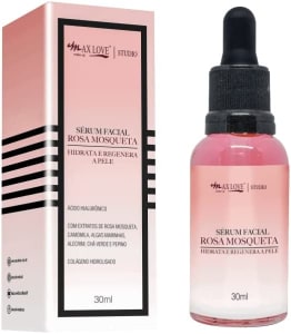 Sérum Facial Rosa Mosqueta Regenera a Pele - Max Love