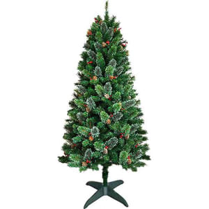 Árvore de Natal Decorada 1,8m 700 Galhos Enfeitada com Pinhas e Frutinhas - Orb Christmas