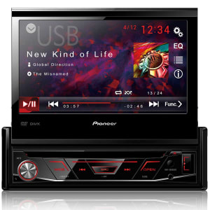 DVD Automotivo Retrátil Pioneer AVH-3880DVD - 1 DIN