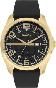 Relógio Condor Masculino Speed Dourado - COPC32DB/5P