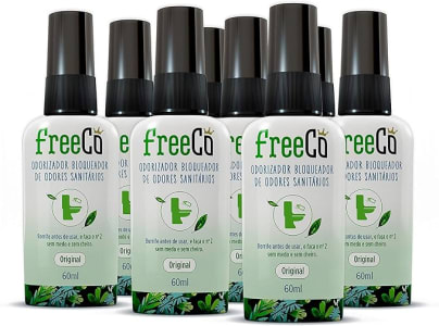 Freeco Kit 12X60Ml Freecô Bloqueador De Odores Sanitários