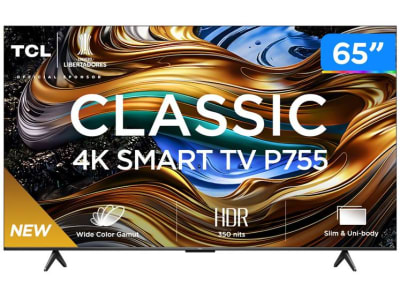 Smart TV TCL LED 65 4K Wi-Fi HDR 10+ UHD Google TV - 65P755