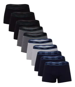 Kit Com 10 Cuecas Boxer Masculino Mash