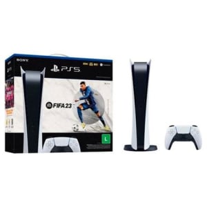 Console Sony PlayStation 5 Edição Digital + FIFA 23 - Magazine Ofertaesperta