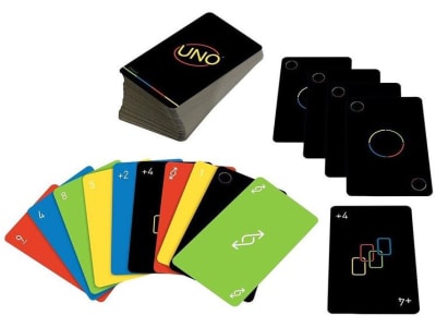 Uno Jogo De Cartas Minimalista 11cm - Mattel