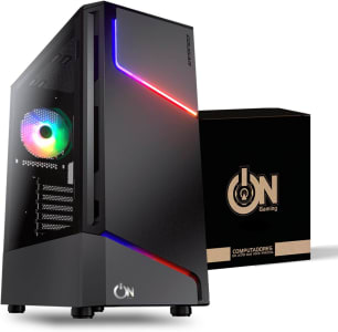 PC Gamer OnGaming ON-PBC-i5104F, Intel Core i5-10400F, NVIDIA GeForce RTX 3050 8GB GDDR6, 16GB RAM DDR4 3200MHz, SSD 480GB, Fonte ATX 600W 80 Plus