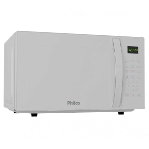 Micro-ondas Philco Mesa 25 Litros Branco com 6 Receitas Pré-programadas PMO28B 110V