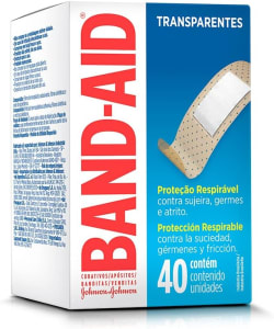 Band-Aid Curativos Adesivos Regular 40 Unidades