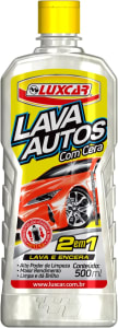 2 Unidades — Lava Autos Com Cera Lexar Luxcar 500 Ml