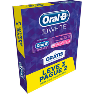 Creme Dental Oral-B 3D White - 70g