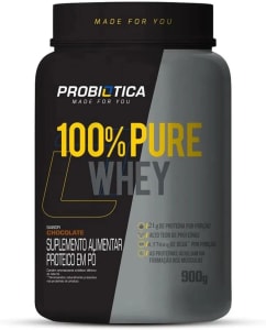 100% Pure Whey Nova Fórmula - 900g Chocolate - Probiótica