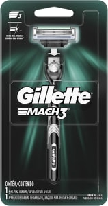 Aparelho de Barbear Gillette Mach3 - 1 Unidade